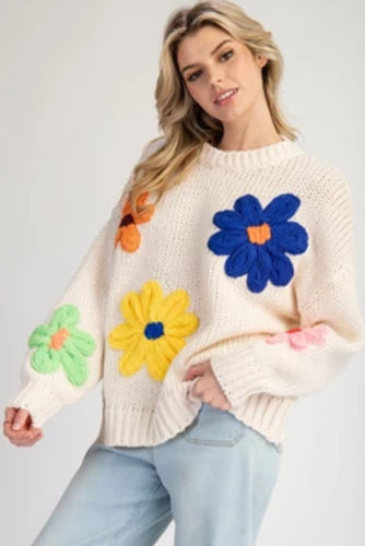 Field Of Flowers Top Cream