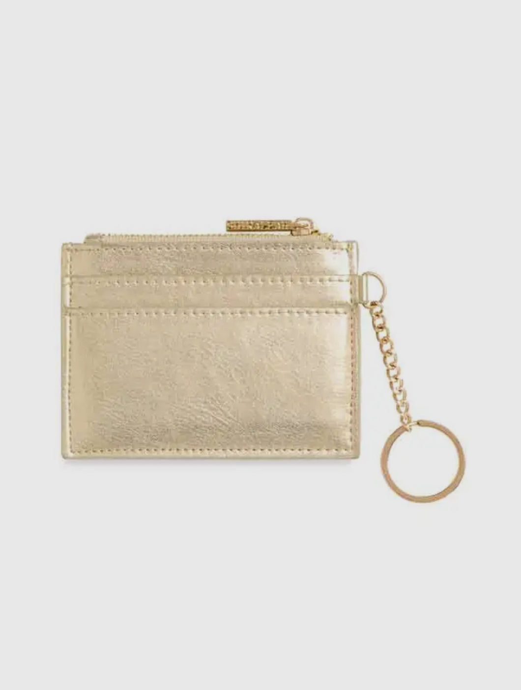 Lauren Card Case Gold
