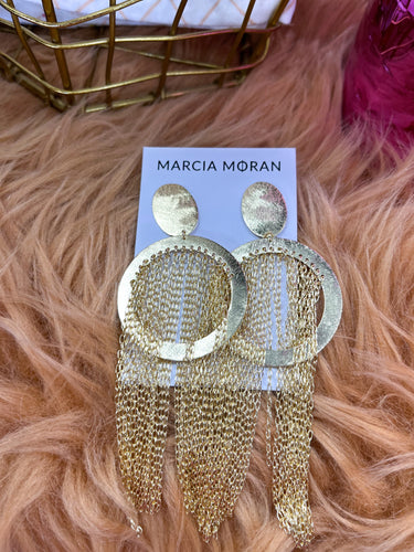 Lisette Statement Fringe Earrings
