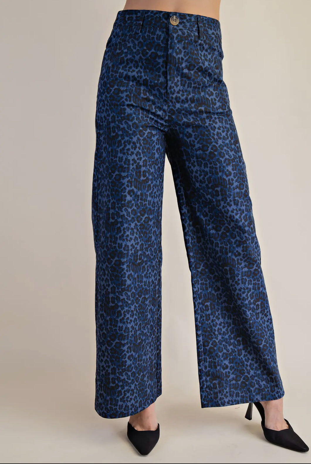Jungle Blues Denim Pants