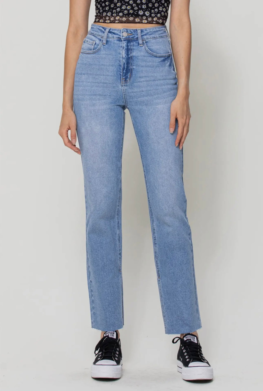 Shanna Side Slit Jeans