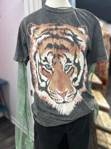 Tiger Face Graphic Tee