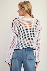 Varsity 93 Mesh Top