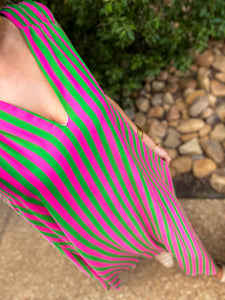 Cabana Stripe Maxi Dress