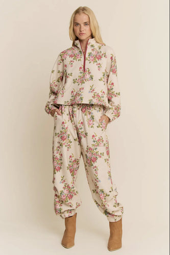 Warms Florals Pant Set