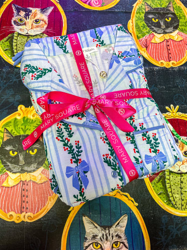 Mary Square Hello Garland Pajama Pant Set