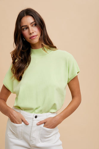 Lime Sweater Top