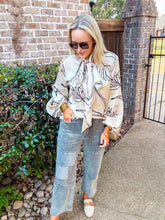 Load image into Gallery viewer, Champagne Mix Satin Blouse