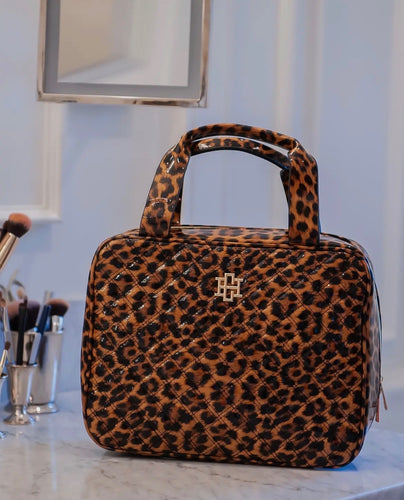 Punta Cana Large Cosmetic Case Spotted