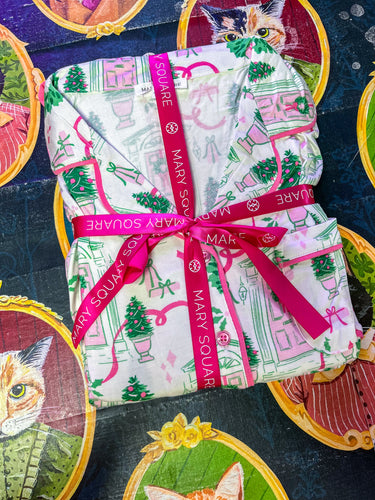 Mary Square Home For Christmas Pajama Set