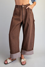 Load image into Gallery viewer, Toasted Cinnamon Striped Pants