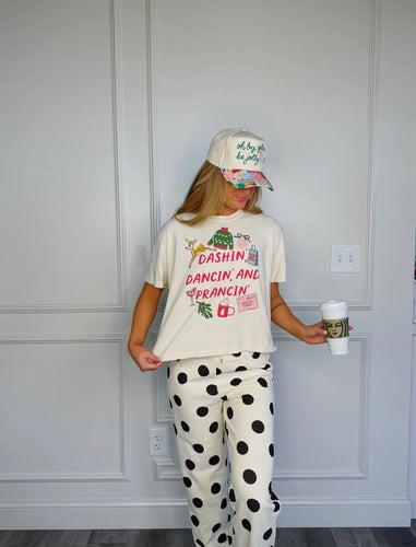 Dashin Dancin and Prancin Tee