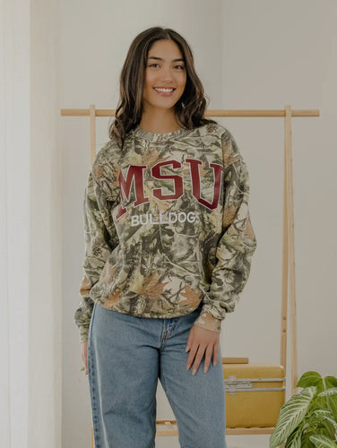 MSU Camo Sweatshirt