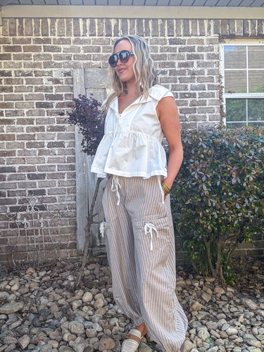 Coco Wide Leg Jogger Pants
