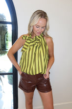 Load image into Gallery viewer, Lime Time Striped Top