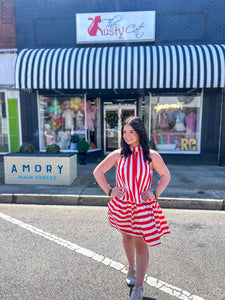 Red, White, & Stripes Dress