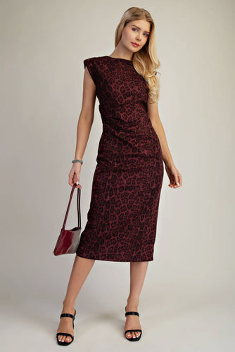 Gameday Class Maroon Dress