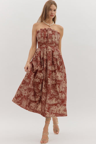 Timeless Midi Burgundy