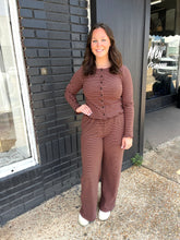 Load image into Gallery viewer, Morning Coffee Striped Lounge Set