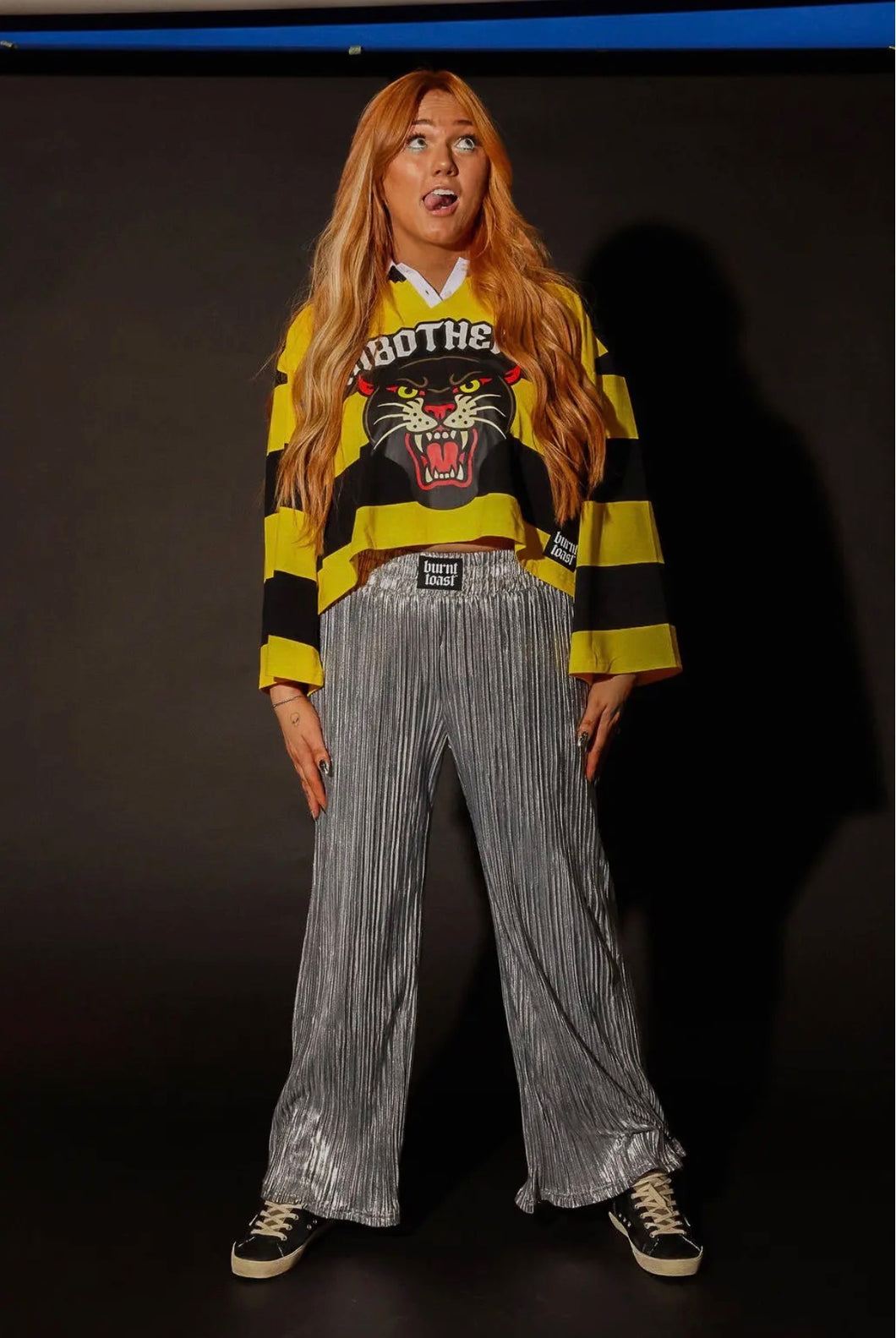 Heavy Metal Plissé Pants