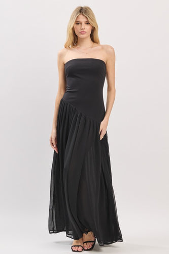 Black Tube Maxi Dress