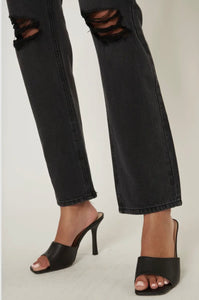 Silo High Rise Black Jeans