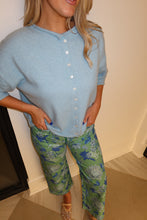 Load image into Gallery viewer, Fall Florals Pants Green