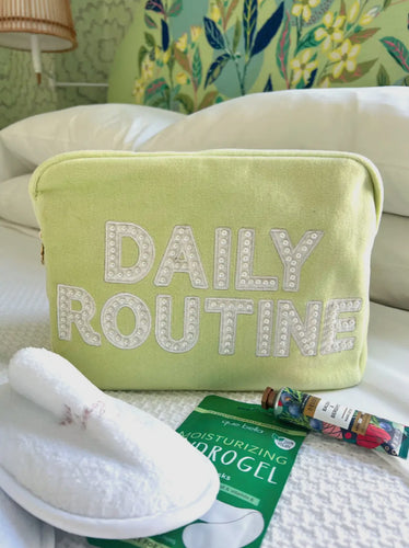 Daily Routine Terry Cloth Bag