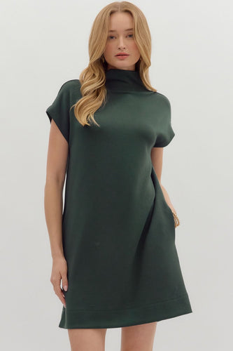 Laying Low Dress Green