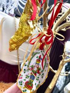 Nutcracker Oyster Ornament