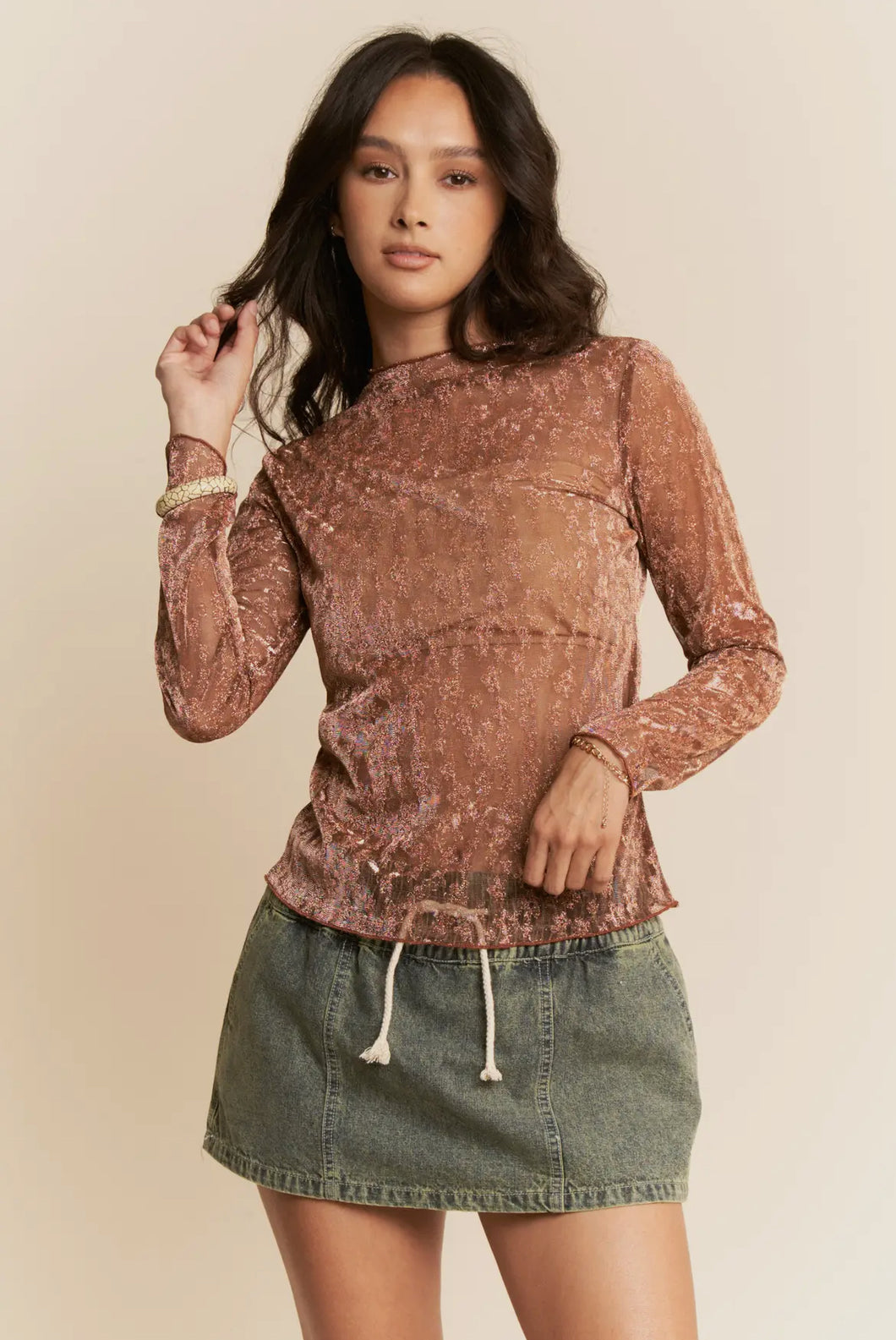 Bronze Layering Top