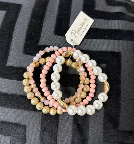 Pearl Pink Gold Stack