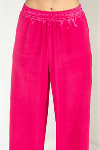 Sheelie Satin Pink Pants