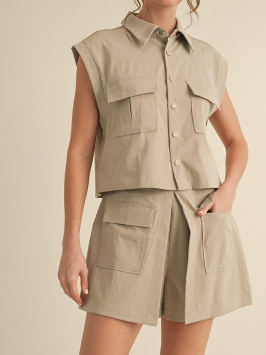 Keely Taupe Set
