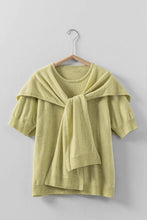 Load image into Gallery viewer, Kiwi Short Sleeve Knit Top