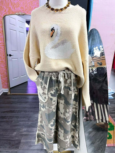 Faded Olive Camo Pants