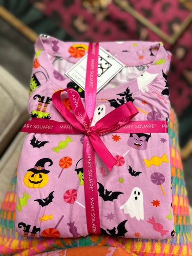 Mary Square Trick Or Treat Pajamas