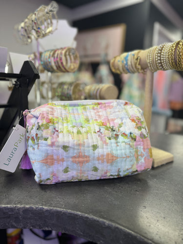 Laura Park Brooks Avenue Large Cosmetic Bag