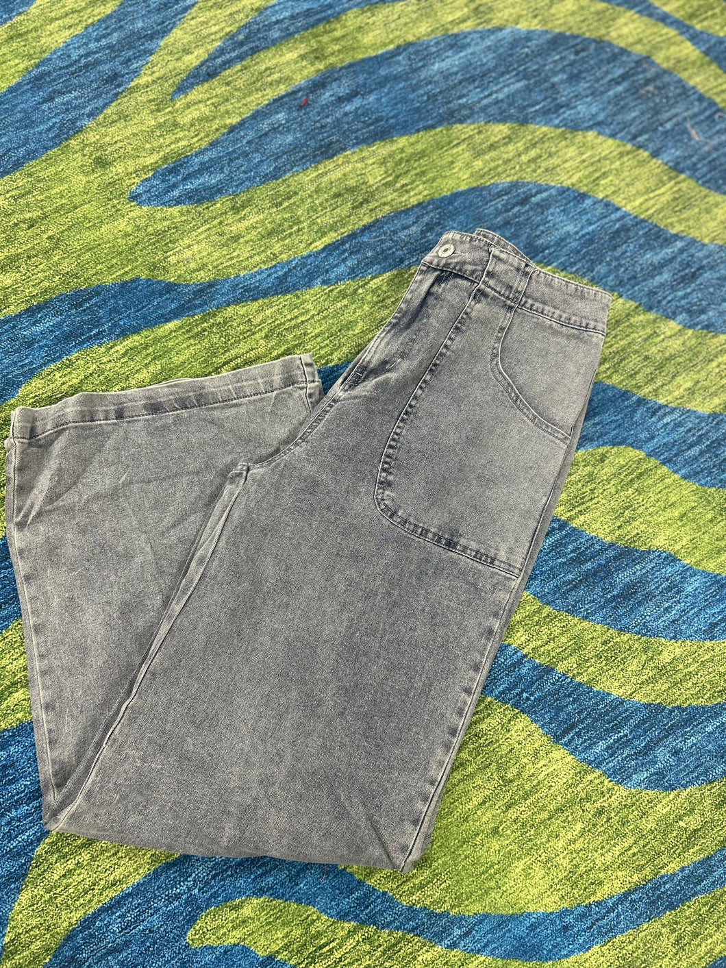 Light Denim Wash Pants