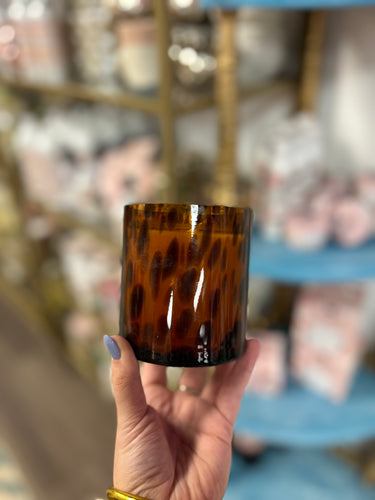 SG Tortoise Glass Candle