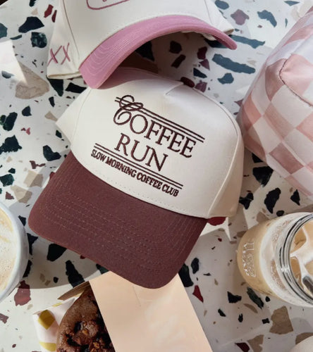 Coffee Run Trucker Hat