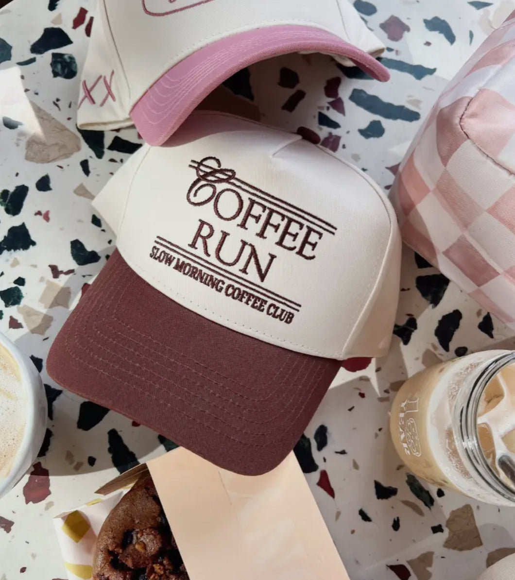Coffee Run Trucker Hat