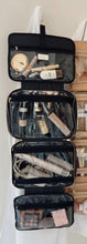 Load image into Gallery viewer, All the Things Black Leather Travel Bag