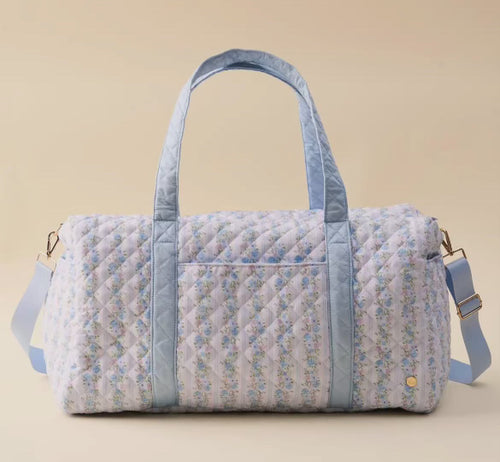 Petal Parade Blue Weekender
