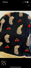 Load image into Gallery viewer, Cheetah/Cherry Blanket