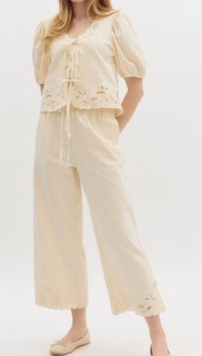 Comfy & Casual Set Ecru
