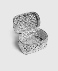 Silver Travel Case