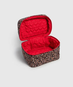 Leopard Cosmetic Travel Case
