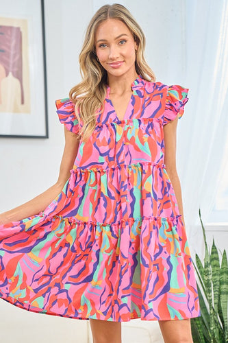 Mesa Printed Dress