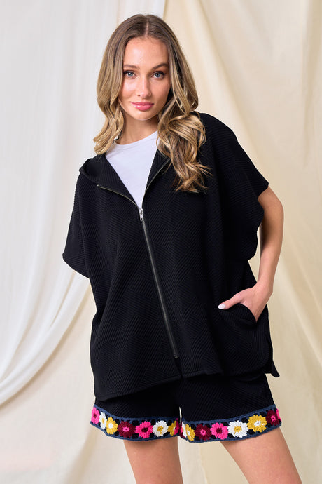 Jet Black Lounge Set